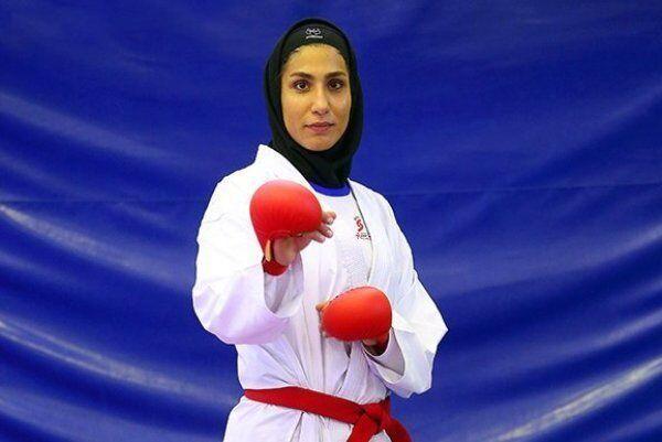 بانوی المپیکی کاراته ایران: تنها هدف من کسب بهترین نتیجه در المپیک است