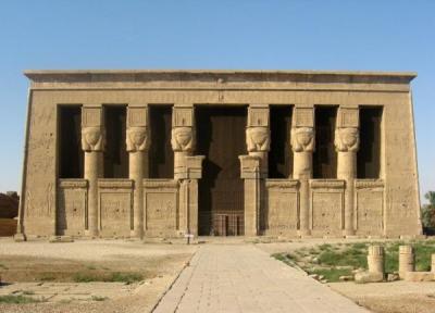 تصاویری شگفت انگیز از راهروی 4 هزار ساله معبد دندره در مصر